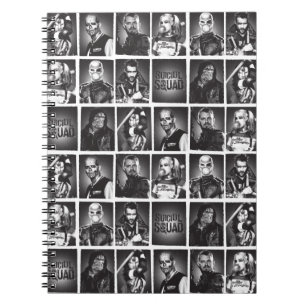 Suicide Squad   Yearbook Pattern Notebook