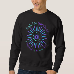 Suicide Survivor Awareness Prevention Month Mum Da Sweatshirt