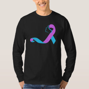 Suicide Survivor Ribbon Awareness Prevention Month T-Shirt