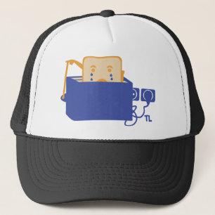 suicide toast icon trucker hat