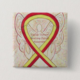 Suicide Victims Surviving Family Ribbon Pins