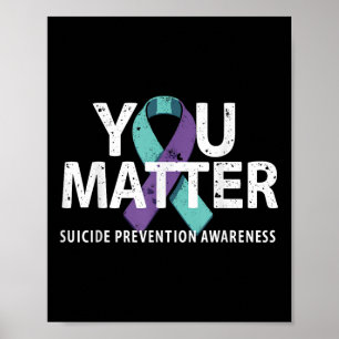 Suicides Prevention Shirts Suicide Awareness T Shi Poster