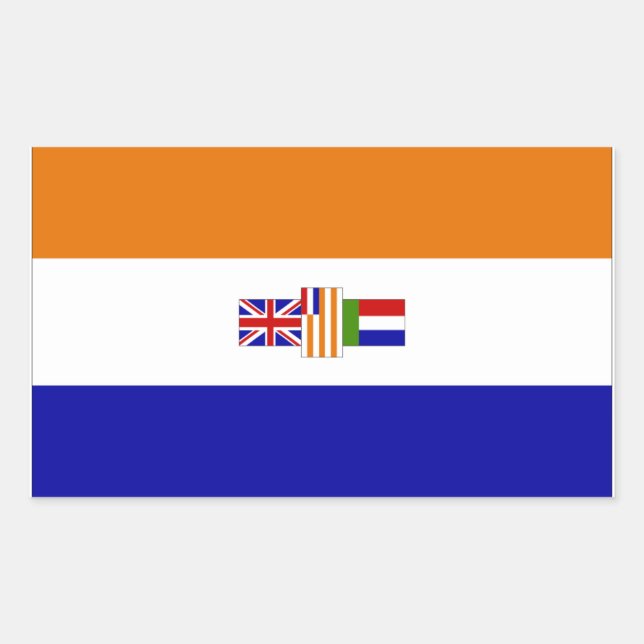Suid-Afrika Rectangular Sticker (Front)