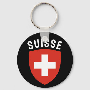 Suisse (French-speaking Switzerland) Key Ring
