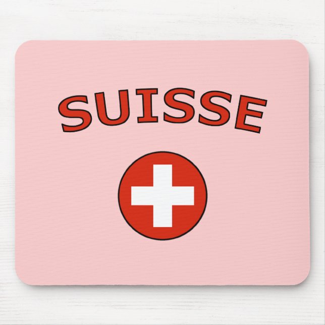 Suisse Mouse Mat (Front)