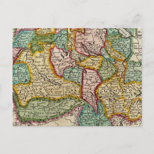 Suisse or Switzerland Postcard (Front)