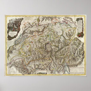 Suisse - Switzerland Poster