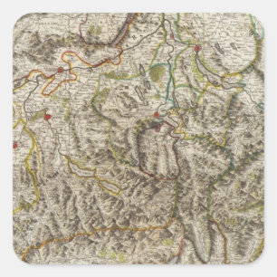 Suisse - Switzerland Square Sticker