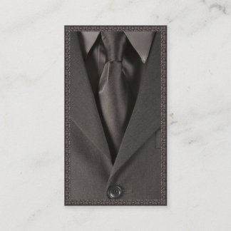 Suit and Tie - Business Card