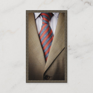 Suit and Tie - Business Card