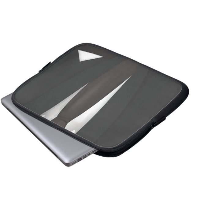 Suit and Tie Laptop Sleeve (Front Bottom)