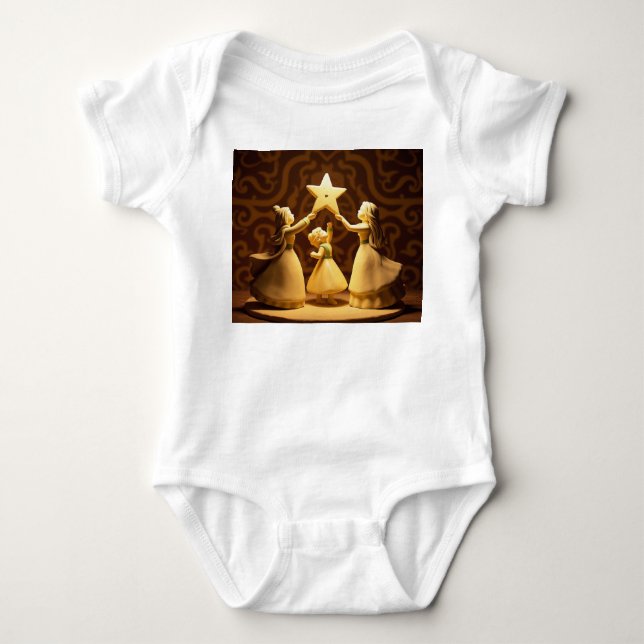 suit for baby lucky bodysuit (Front)