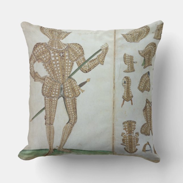 Suit of Armour for Sir Henry Lee, from 'An Elizabe Cushion (Front)
