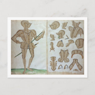 Suit of Armour for Sir Henry Lee, from 'An Elizabe Postcard