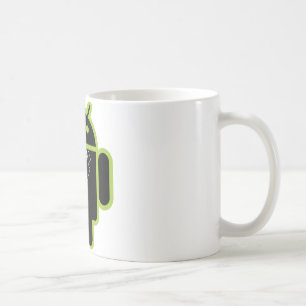 Suit up Android green Coffee Mug