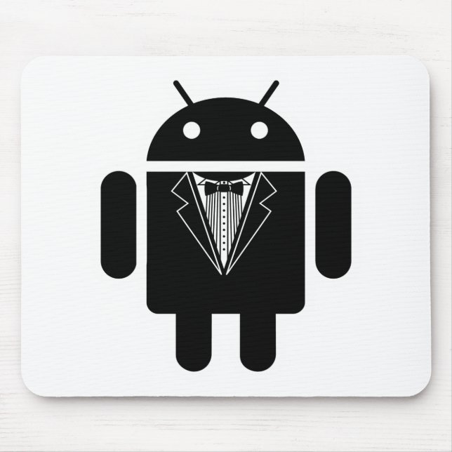 Suit up Android Mouse Mat (Front)