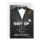 Suit Up Groomsman Tuxedo Invitation