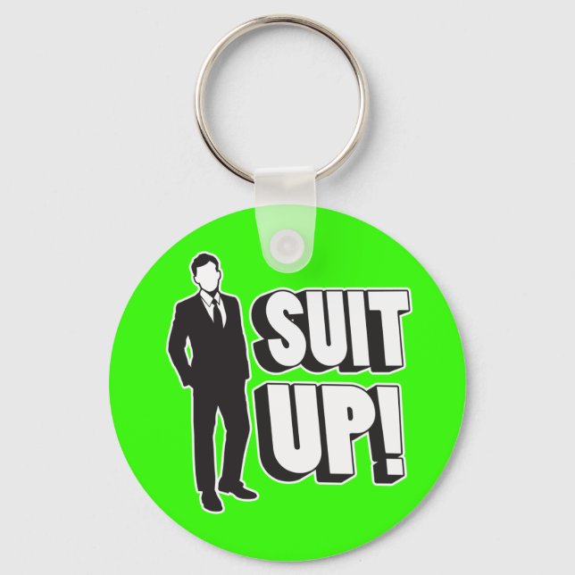 Suit Up! Key Ring (Front)