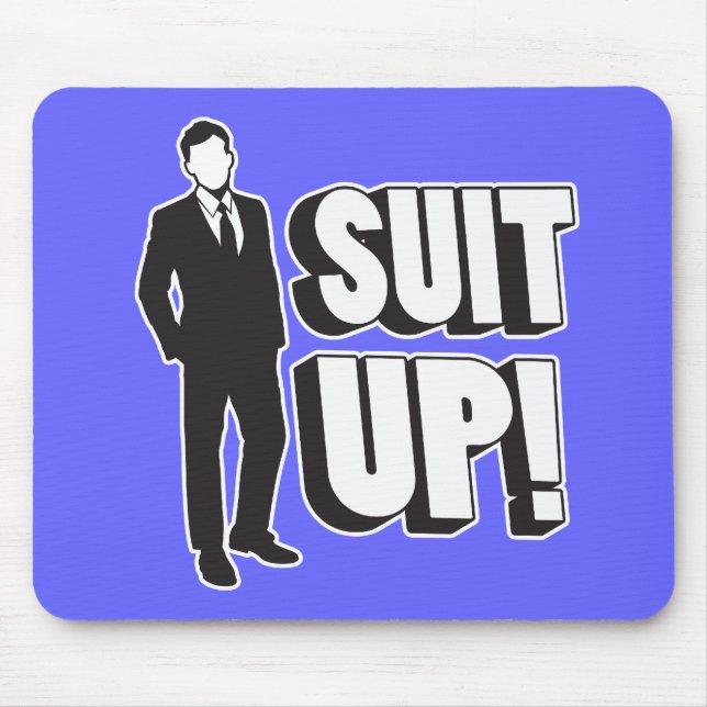 Suit Up! Mouse Mat (Front)