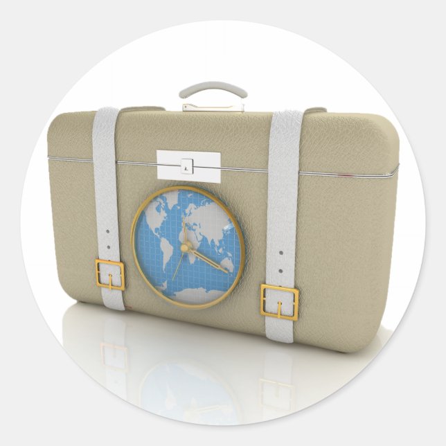 Suitcase For Travel Stickers (Front)