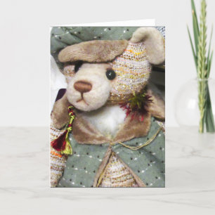 Suited bear note cards