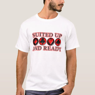 Suited Up Poker/Gambling T-shirt