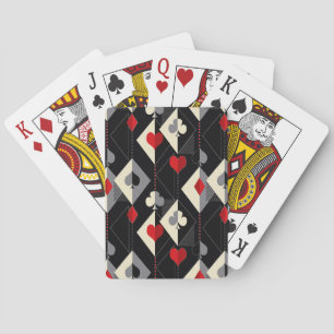 Suits of playing cards in poker.