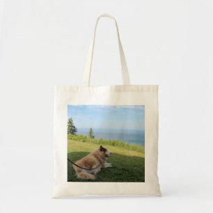 Suka Enjoying Cape George Tote Bag