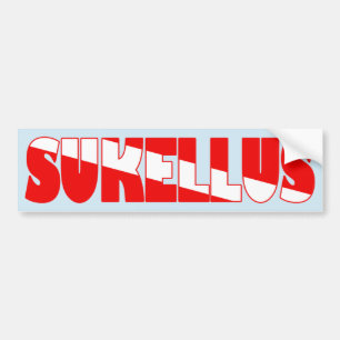 Sukellus (Finnish) Bumper Sticker