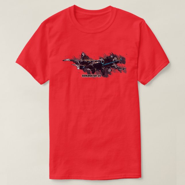 Sukhoi Su25 1  T-Shirt (Design Front)