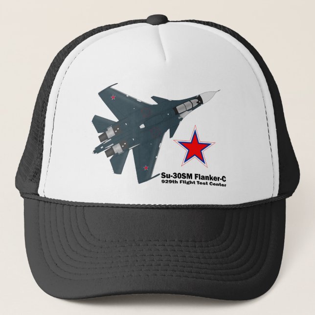 Sukhoi Su-30SM Flanker-C VKS Trucker Hat (Front)