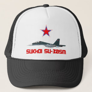 Sukhoi Su-30SM Russian Air Force VKS Trucker Hat