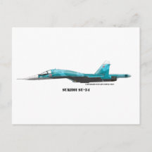 Sukhoi SU-34 jet fighter