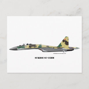 Sukhoi SU-35BM Postcard