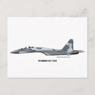 Sukhoi SU-35S Postcard