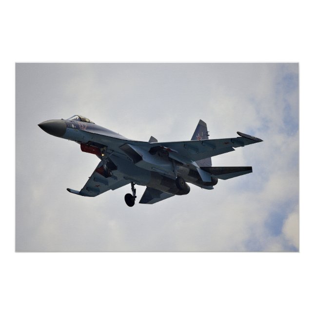 Sukhoi Su-35S Poster (Front)