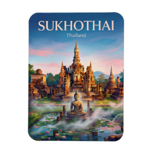 Sukhothai Historical Park Thailand Magnet