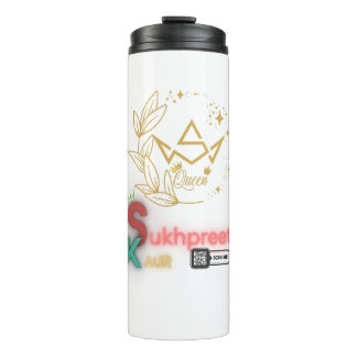 Sukhpreet Kaur Custom Thermal Tumbler - Stylish