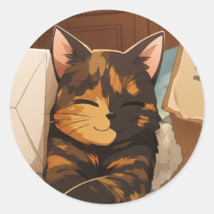 Suki Smiles Classic Round Sticker