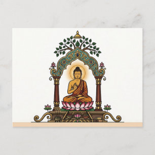 Sukiti Buddha: Sacred Dhamma Postcard