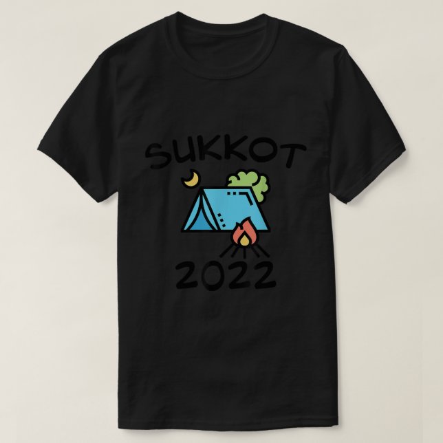 Sukkot 2022 Tabernacles Feast  T-Shirt (Design Front)