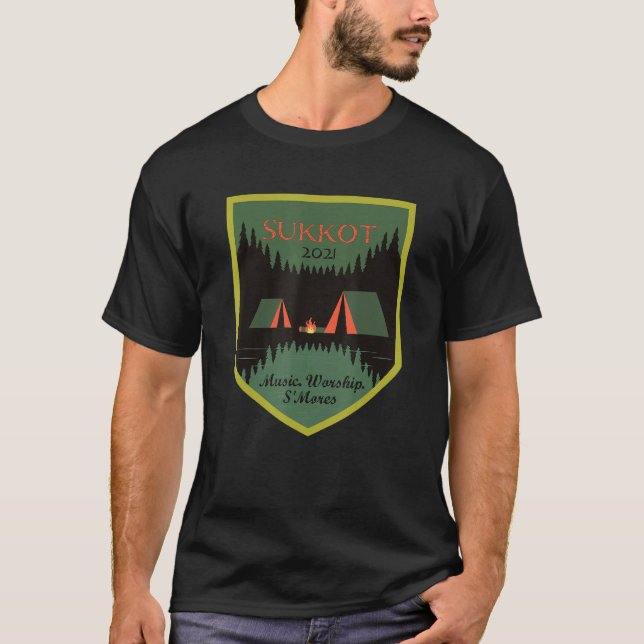 Sukkot Feast Of Tabernacles 2021 Graphic T-Shirt (Front)