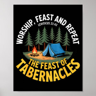 Sukkot _ Hebrew Israelite Feast Days _ Feast Of Ta Poster