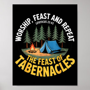 Sukkot _ Hebrew Israelite Feast Days _ Feast Of Ta Poster