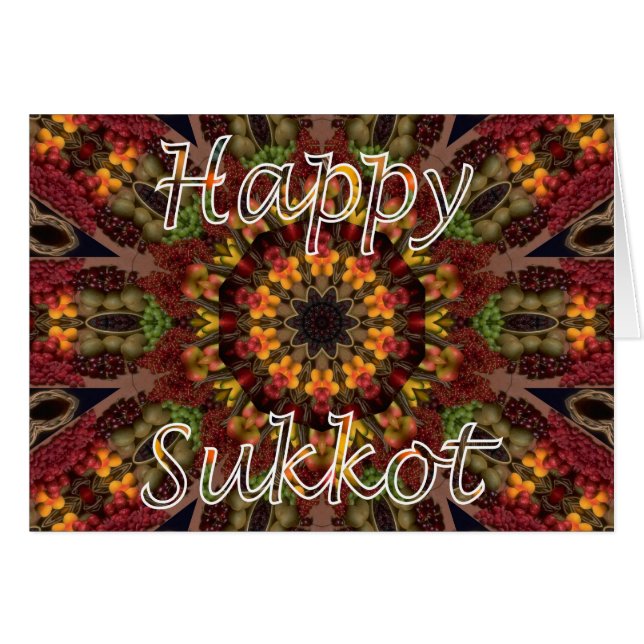 Sukkot Jewish Feast of Tabernacles Feast of Booths (Front Horizontal)