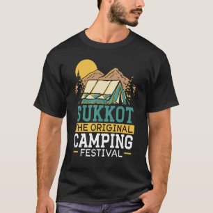 Sukkot The Original Camping Festival Israelite Suk T-Shirt