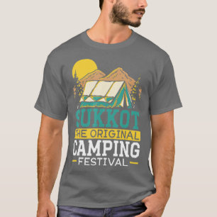 Sukkot The Original Camping Festival Israelite Suk T-Shirt