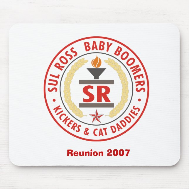 Sul Ross Baby Boomers Mouse Mat (Front)