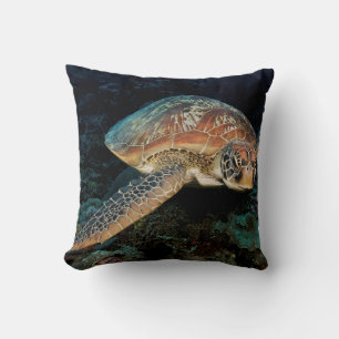 Sulawesi   Green Sea Turtle Cushion