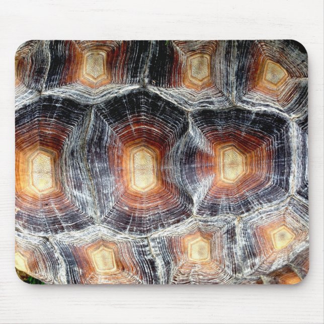 Sulcata Tortoise Shell Mousepad (Front)